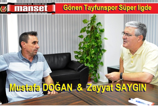 Tayfunspor`da yükselme coşkusu