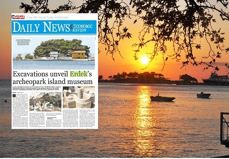 Zeytinliada Daily News`e kapak oldu