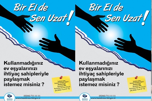 BİR EL DE SEN UZAT!