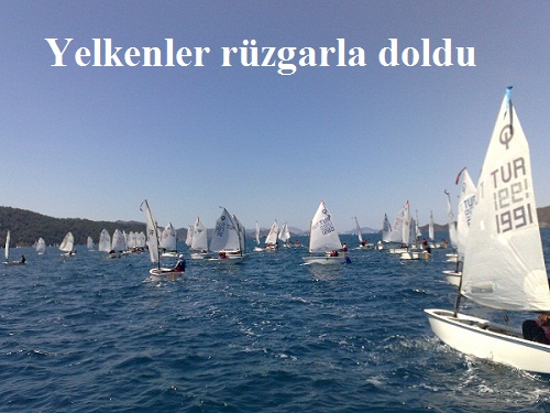 Yelken yarışlarında büyük çekişme