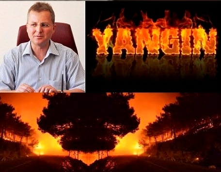 Ocaklar Narlı arasında orman yangını
