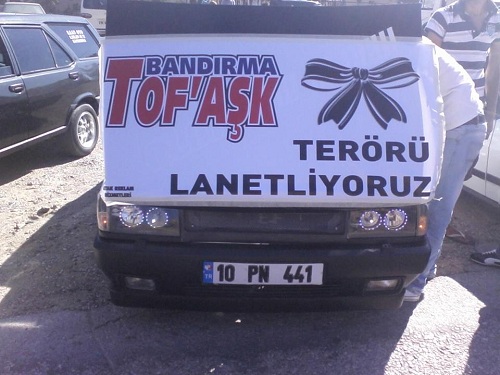 Tof-AŞK çılar terörü lanetledi
