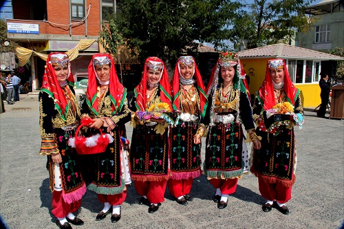 Manyas`ta kurtuluş coşkusu