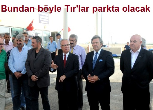 TIR PARKI HİZMETE GİRDİ.