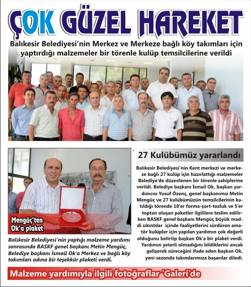 110 KULÜBE 150 BİN LİRALIK MALZEME