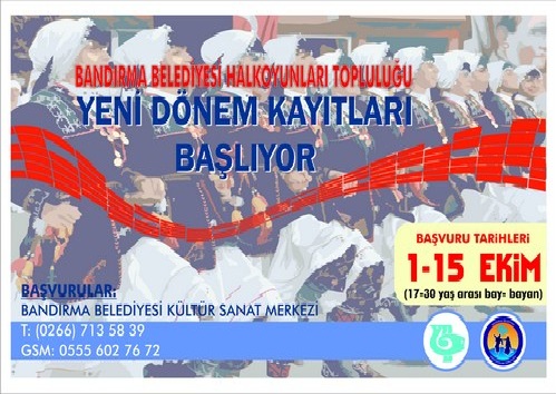 Halk Danslarına katkı