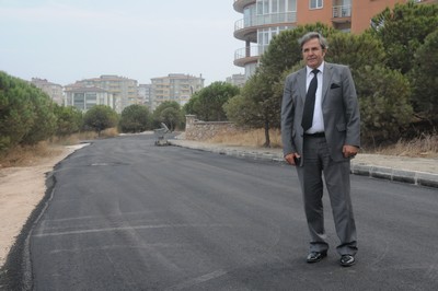 ASFALTLAMA ÇALIŞMALARI SÜRÜYOR