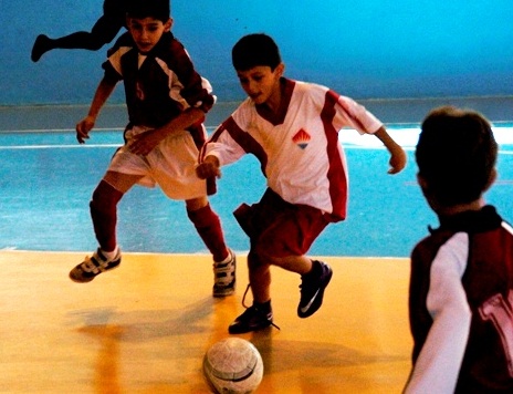 İLKOKULLARDA FUTSAL HEYECANI