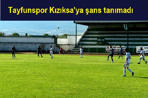 Tayfun`dan Kızıksaspor`a 5 lik servis