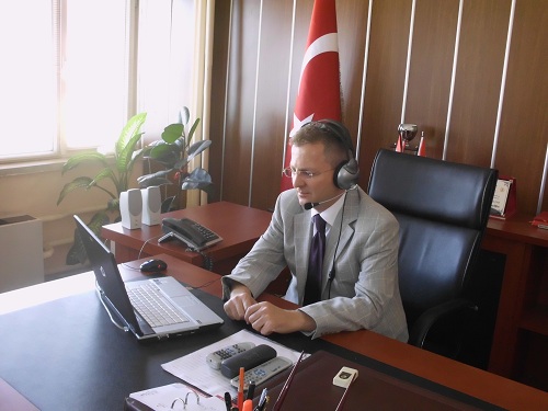 Telekonferans ile istişare toplantısı