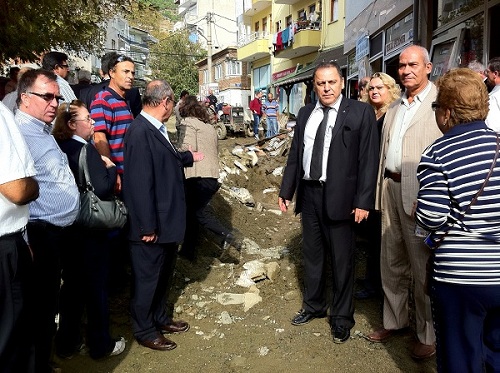 CHP vekilleri Sel Afet zedelerini dinledi