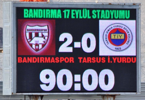 Bandırmaspor moral buldu 2-0