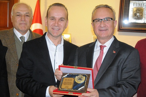 Kent Konseyinden Başkan Pekel`e ziyaret