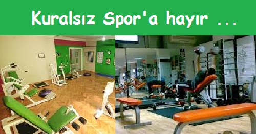 Sağlıklı spor herkesin hakkı