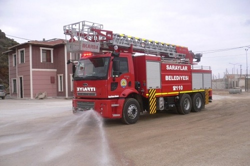 Saraylara tam donanımlı arazöz