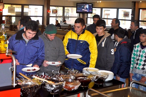 Samatyalı`dan Avşa`ya maç kahvaltısı