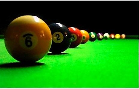 Bilardo yarışması düzenlendi