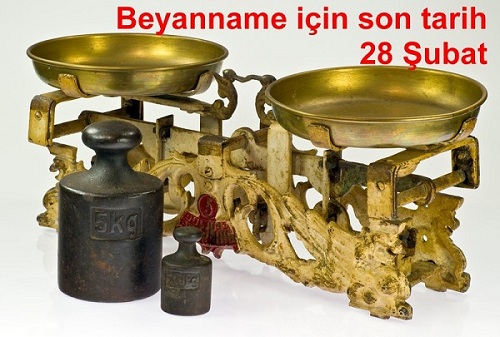 ÖLÇÜ VE TARTI ALETLERİ KULLANANLAR DİKKAT..!