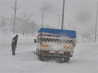 KARA KIŞ YÜZÜNÜ GÖSTERDİ