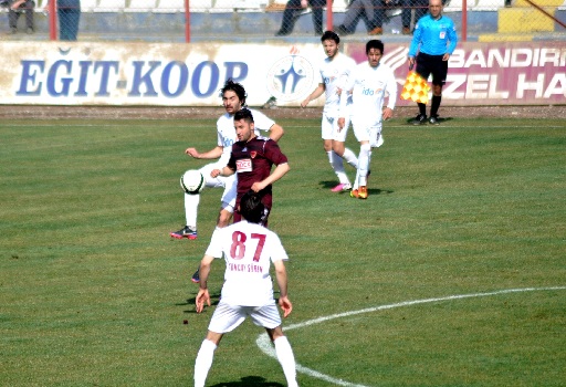 Bandırma bu kezde kazanamadı