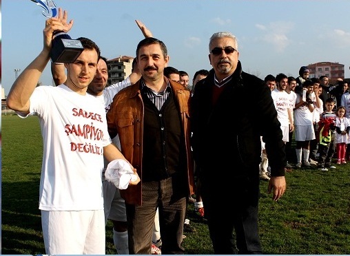 Manyas`ta Şampiyonluk coşkusu