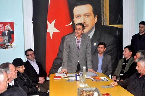 Öztaylan Edincik`te konuştu.
