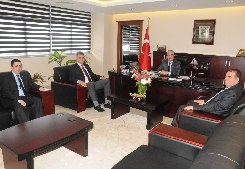 Başkan Pekel`e ziyaret