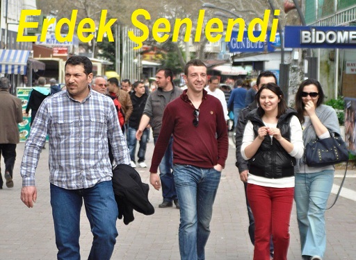 Erdek şenlendi