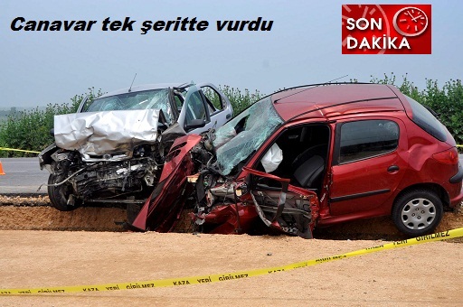 Canavar mevlit yolunda yakaladı