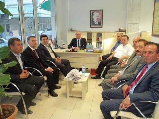 Gönen Ticaret Odasında Özçağlayan güven tazeledi.