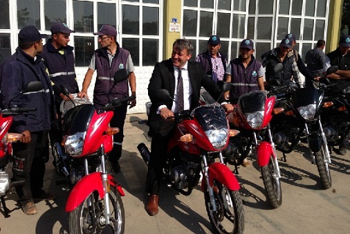 Sulama birliği motorize oldu