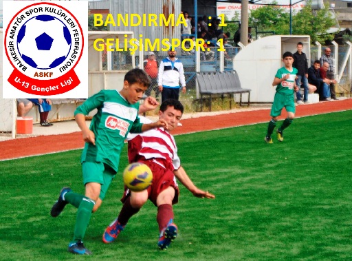 Bandırma derbisinde puanlar paylaşıldı