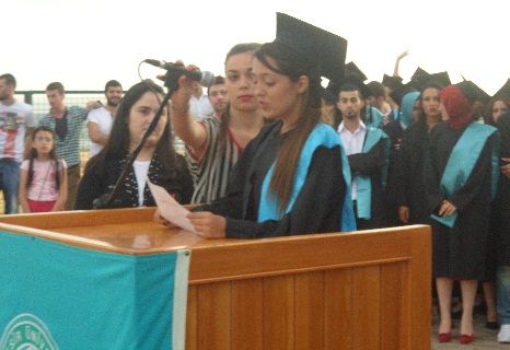 Erdek MYO`da mezuniyet coşkusu
