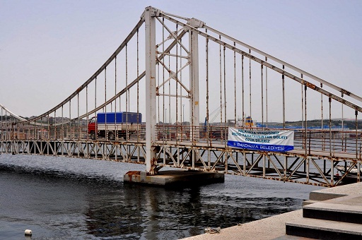 Ve AŞK köprüsü bakıma alındı