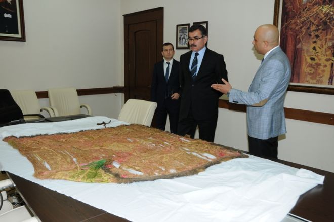 İl Kültür Müdürlüğüne teslim edildi