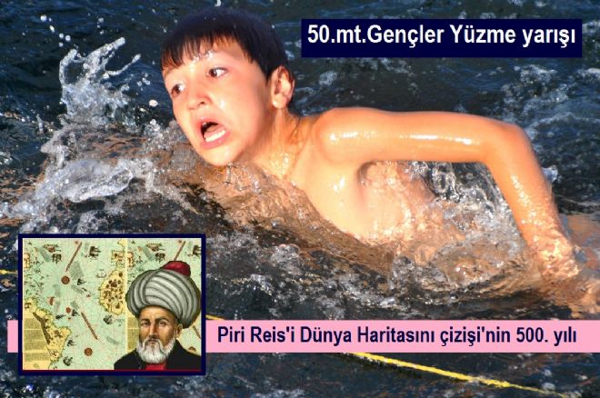 50.mt yüzmede Egemen Özalp