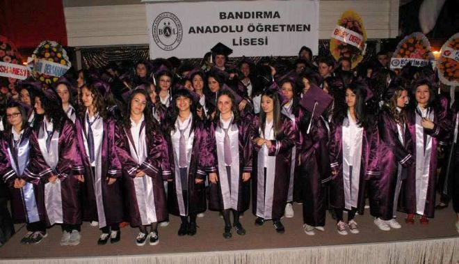 Bandırma Anadolu Öğretmen Lisesi Türkiye 1.cisi