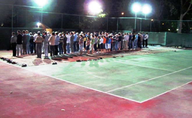 Spor alanında İbadet