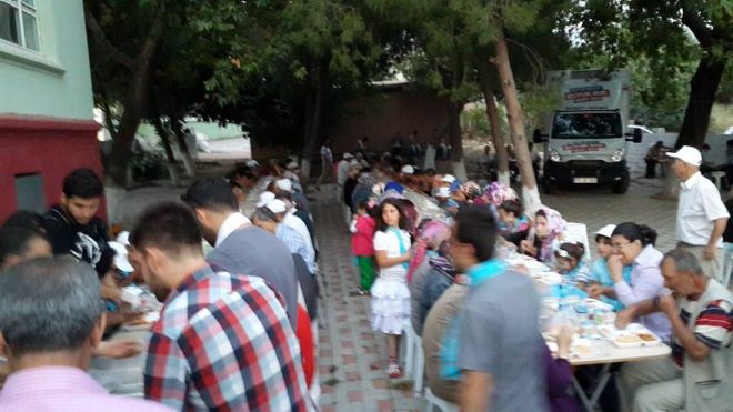 AKP İftarı Kayacık`taydı.