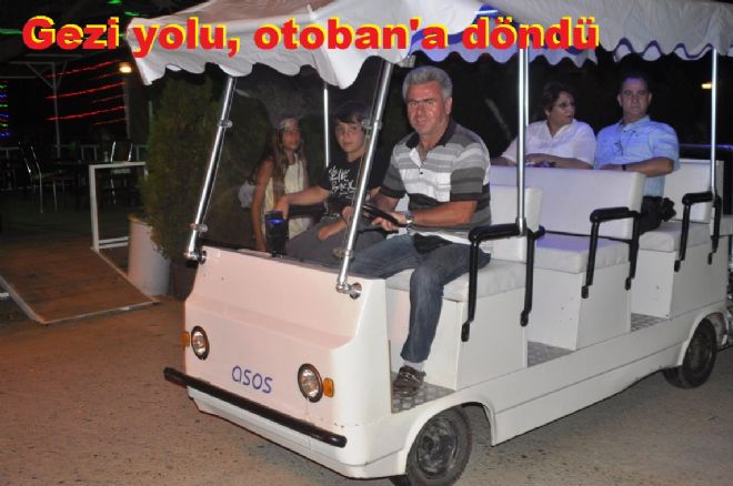 Gezi yolu otobana döndü.