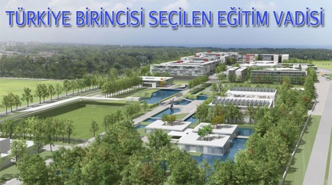 Eğitim vadisi ödül aldı.