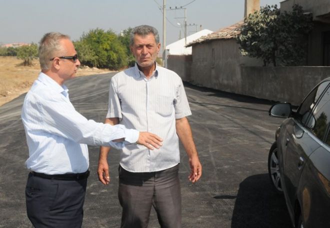 Kayacık mahalle nimetleri alıyor