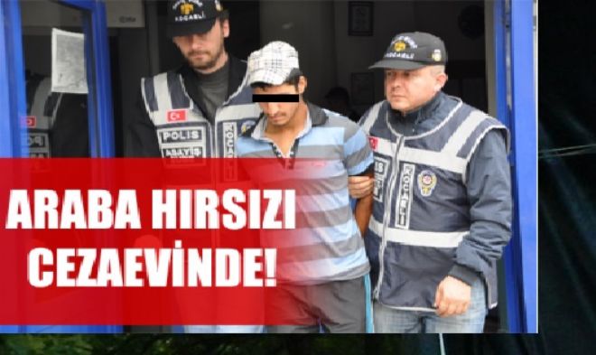 Hırsızın özgürlüğü 24 saat sürdü.