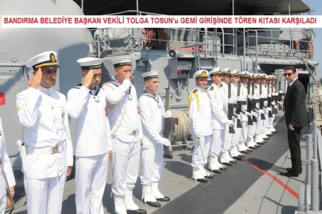 Sokullu Mehmet Paşa Okul Gemisine ziyaret