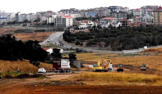 Liman yolu yapımına başlandı