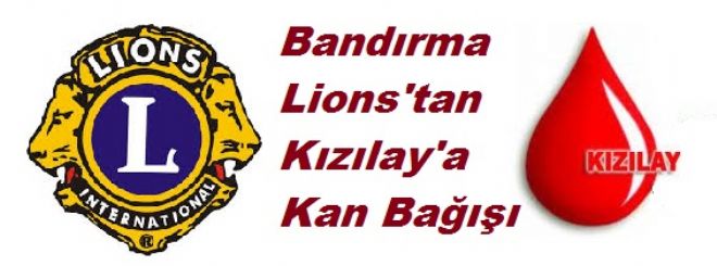 Lions`tan Kan Bağışı