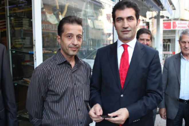 Gönen Kaymakamından esnaf ziyareti
