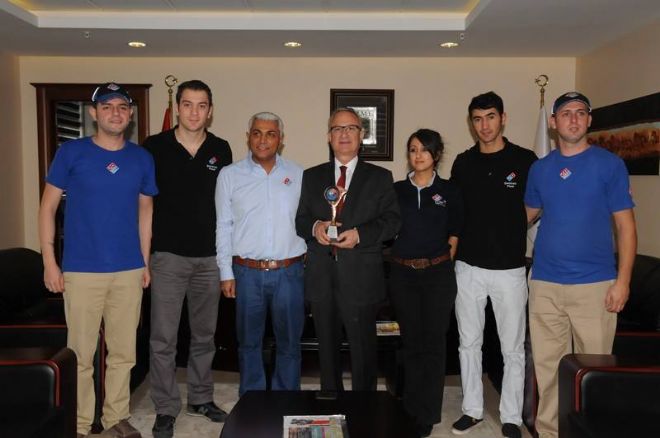 Pekel`e Domino`s  ödülü