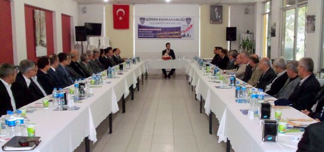 Gönen`de huzur toplantısı