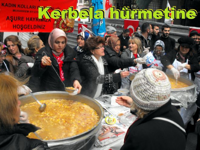 Asenalar`dan, Kerbela hürmetine Aşure ikramı